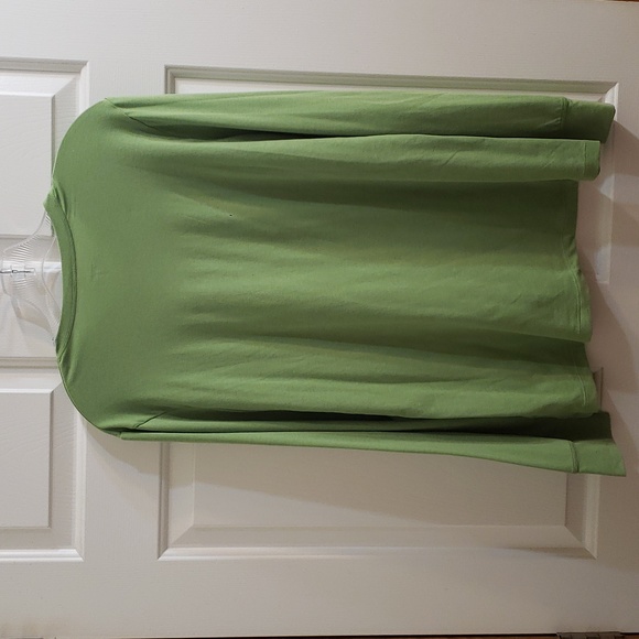 Cuddl Duds green top - Picture 4 of 4